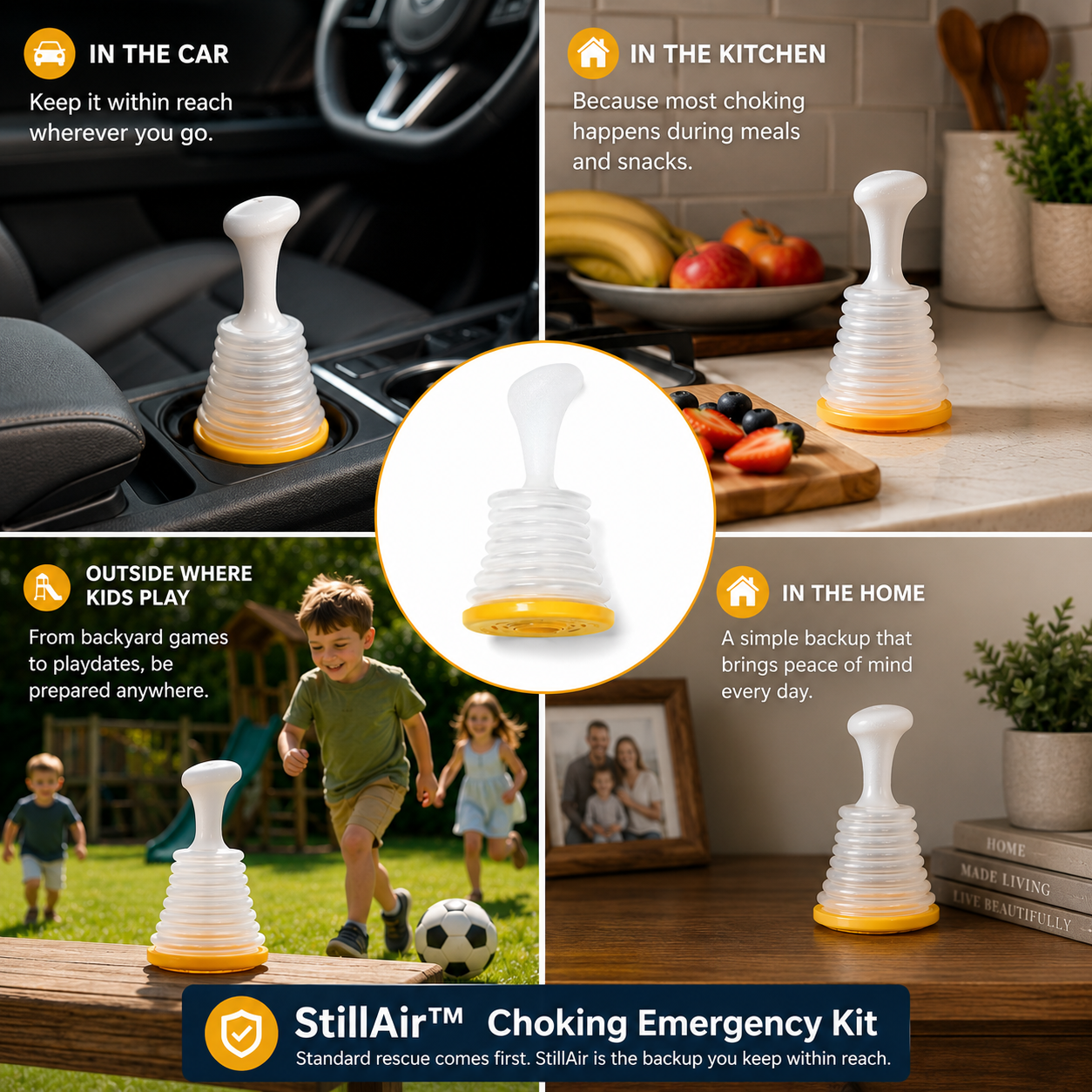 StillAir™ Choking Emergency Kit